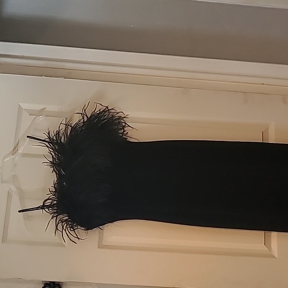 Gorgeous black velvet dress